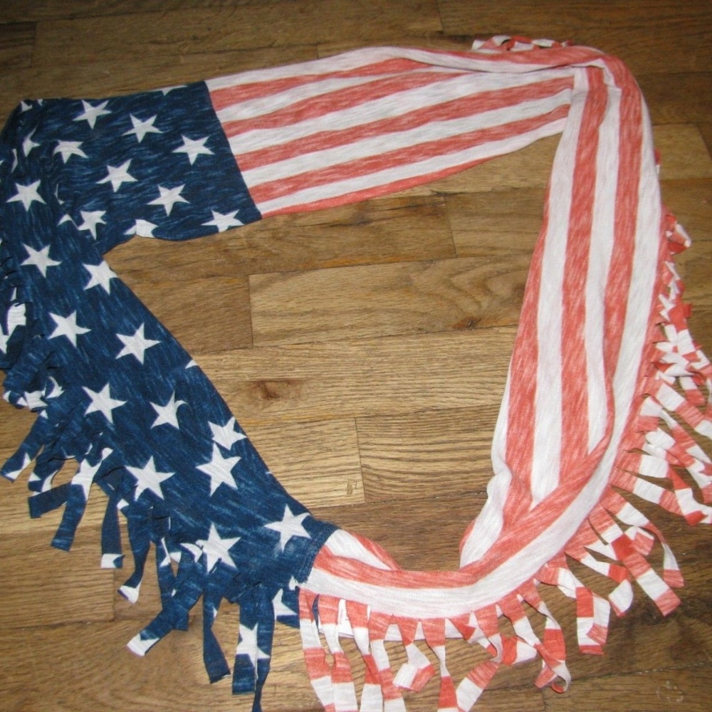 Justice flag scarf